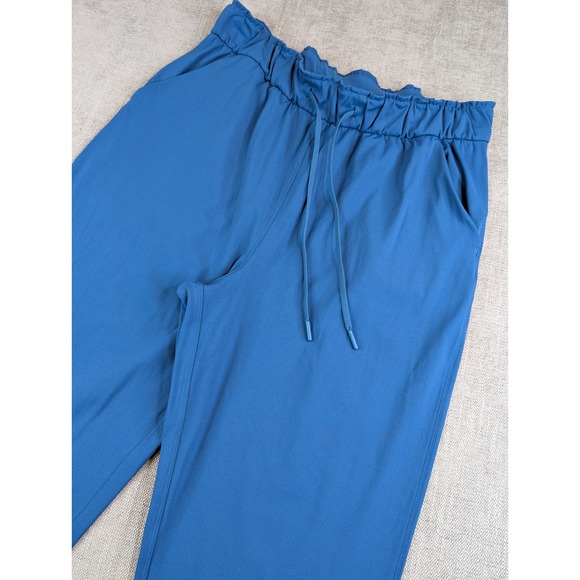 Lululemon Pants - Lululemon Pants Womens Sz 10 Blue Keep Moving Crop High-Rise 23" Performance